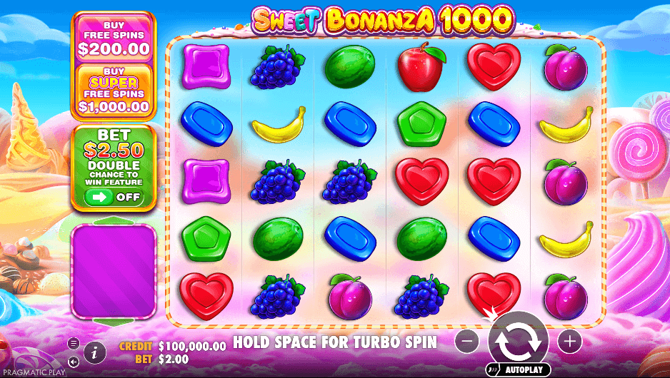 Sweet Bonanza 1000 (Pragmatic Play) Image 1